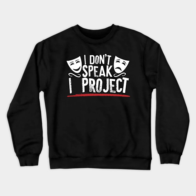 project Crewneck Sweatshirt by CurlyDesigns
